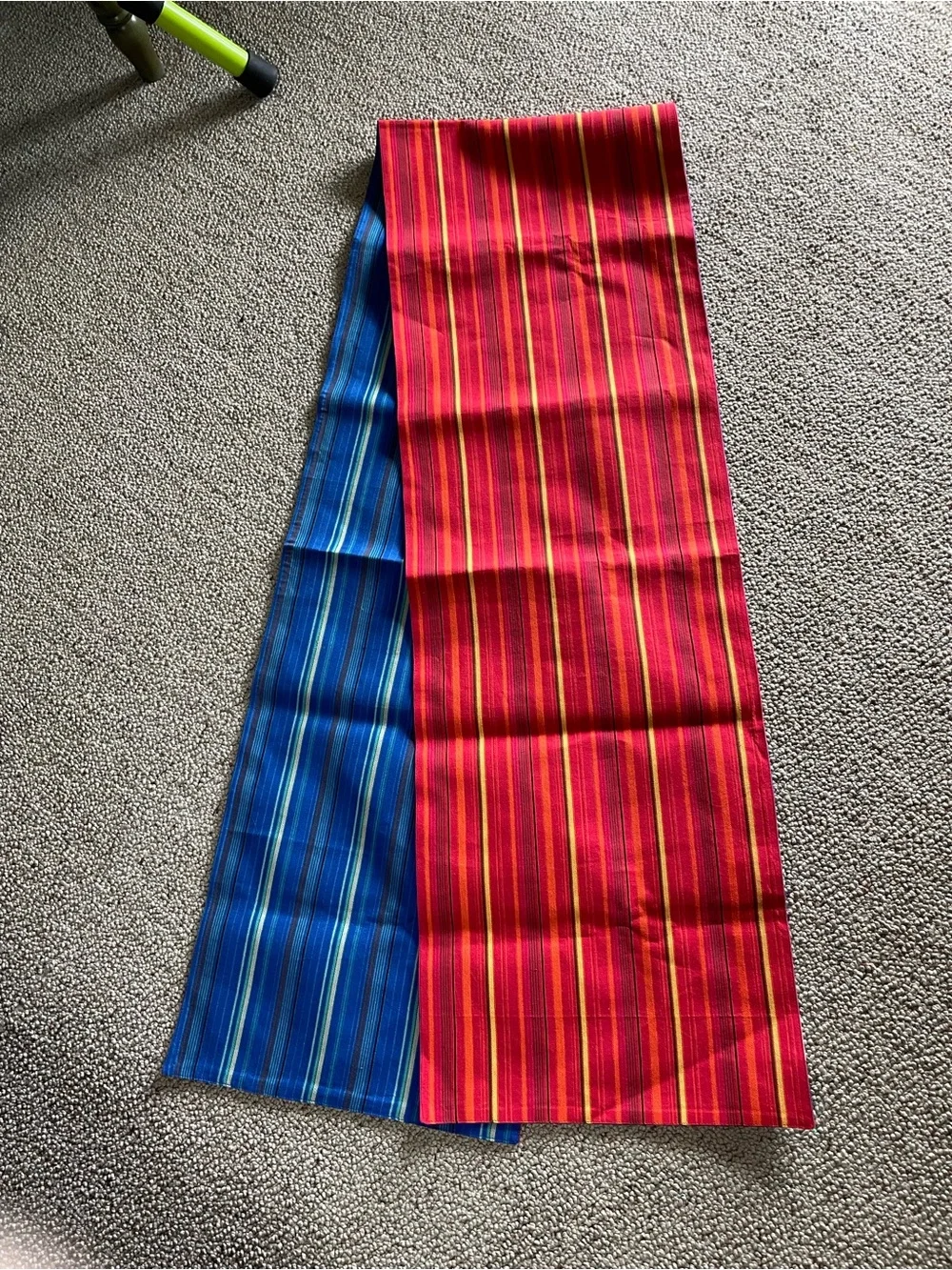 Reversible Striped Table Runner - Picture 3 of 3
